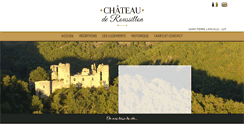 Desktop Screenshot of chateau-de-roussillon.com